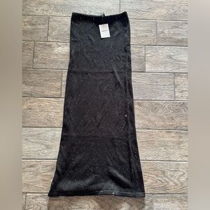 Forever 21 Black Pencil Skirt with Sparkle